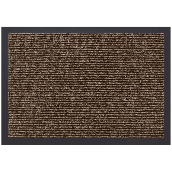 Mat Met Boord Zebra 50x75cm Bruin Met Ruiter