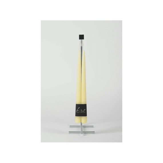 Luz Your Senses Smooth - Koppel Tafelkaarsen - Botercake - L30xø2,2cm