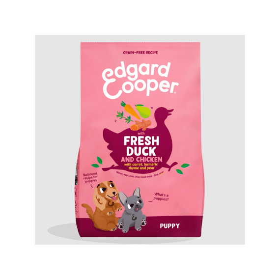 Edgard & Cooper Dog Puppy Droog Eend/kip Small 3kg