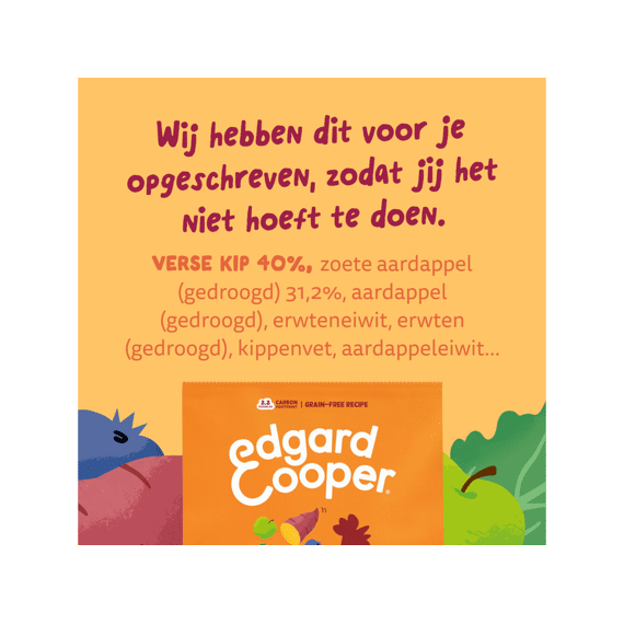 Edgard & Cooper Dog Adult Droog Kip Small 700g