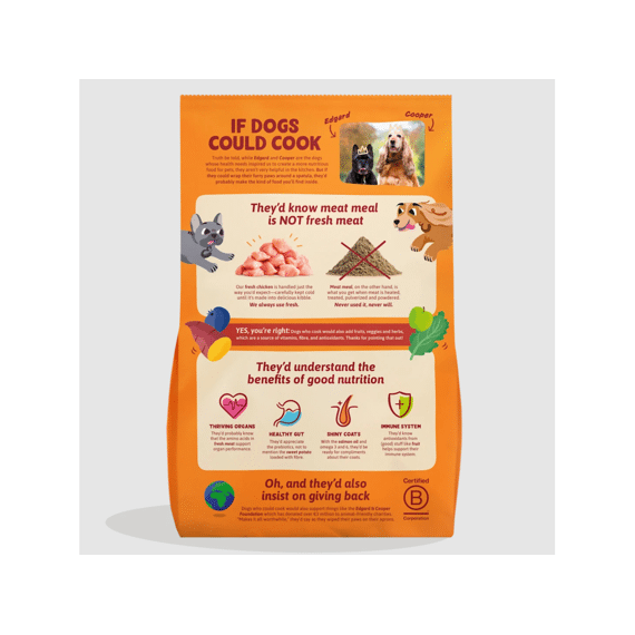 Edgard & Cooper Dog Adult Droog Kip Small 3kg 