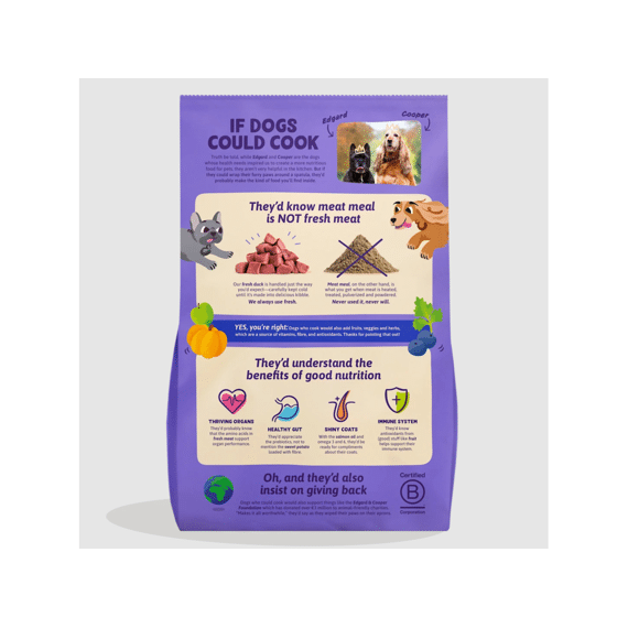 Edgard & Cooper Dog Adult Droog Eend Medium 2,5kg