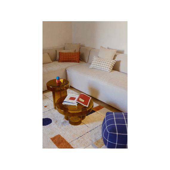 Lorena Canals Kussen Geo Block Terracotta