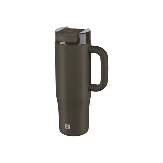 Zwilling Thermo+ Drinkbeker Met Rietje Chocolat Grey