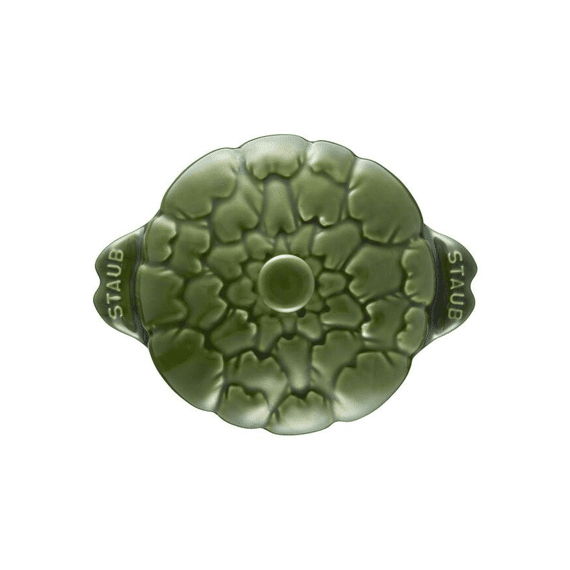 Staub Ceramique Cocotte 11cm Artisjok Groen