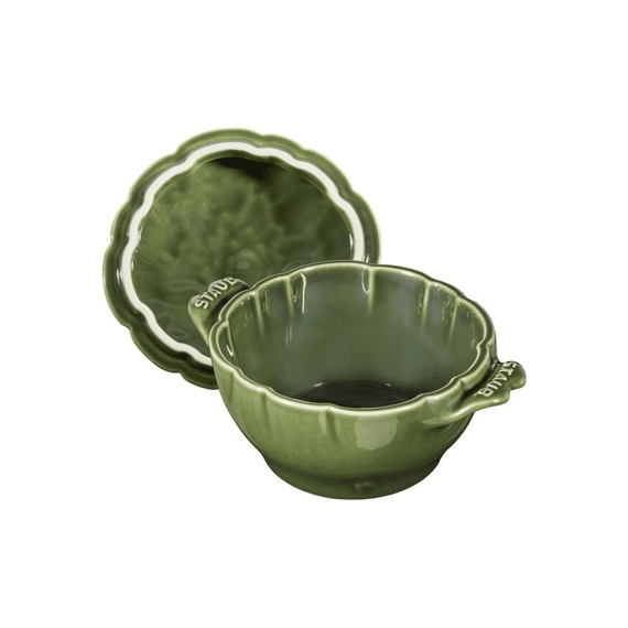 Staub Ceramique Cocotte 11cm Artisjok Groen