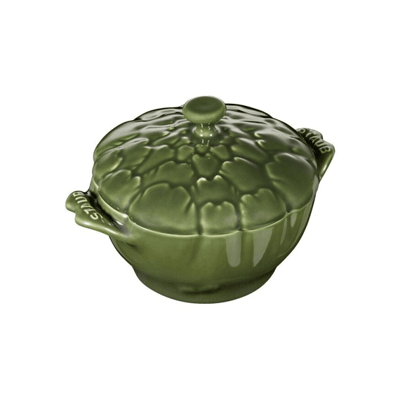 Staub Ceramique Cocotte 11cm Artisjok Groen