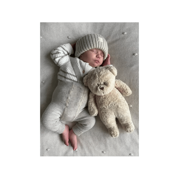 Moonie Doudou Bear Sand