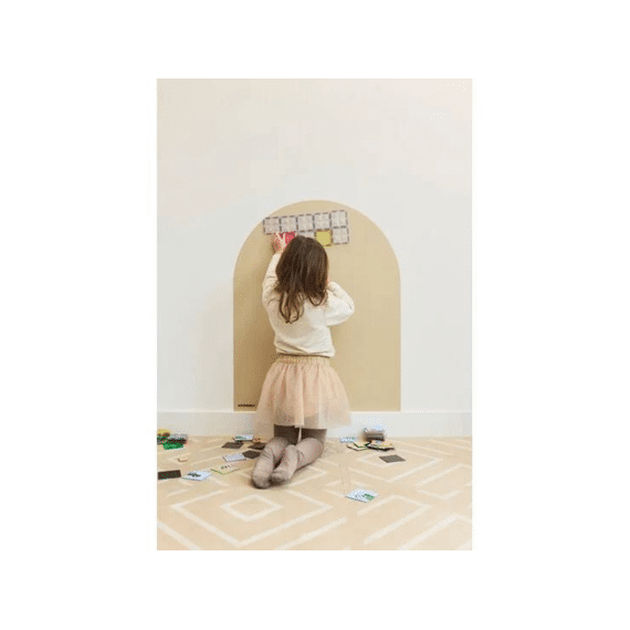 Kinderly Verplaatsbare Magnetische Muursticker Beige