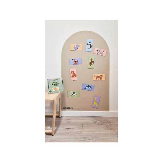 Kinderly Magnetische Animal Puzzel (40-delig)