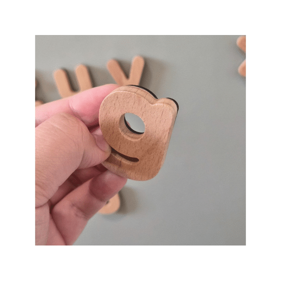 Kinderly Magnetische Houten Alfabet (40-delig)