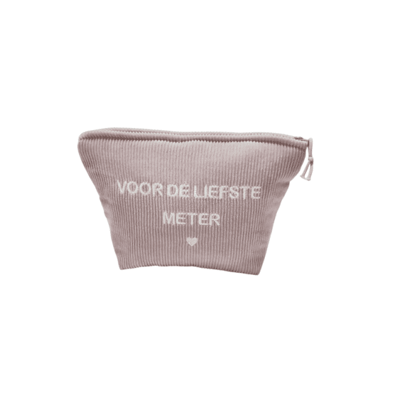 Vis Ta Vie Tasje Ponycor Medium 19x18cm Dusty Rose Voor De Liefste Meter