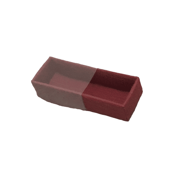 Vis Ta Vie Schuifdoosje 6 Stuks Tetra 9x3cm Rosewood