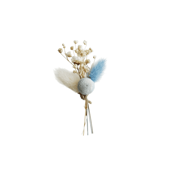 Vis Ta Vie Boeketje 6 Stuks 7cm Baby Blue