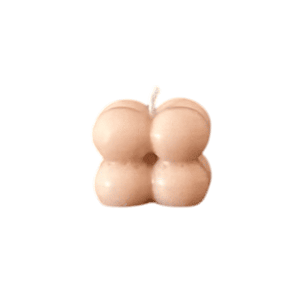 Vis Ta Vie Bubbles Candle 6 Stuks 4cm Blush