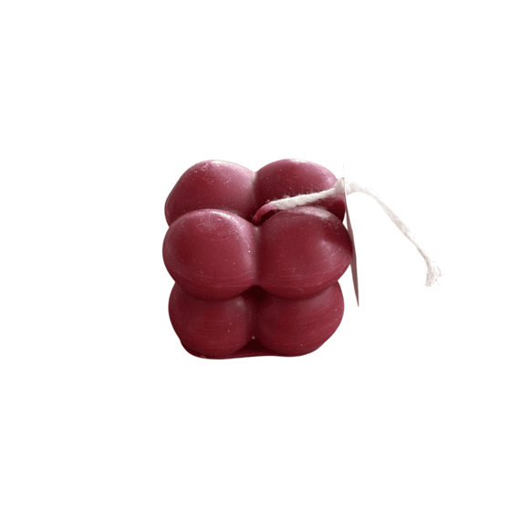 Vis Ta Vie Bubbles Candle 6 Stuks 4cm Rosewood