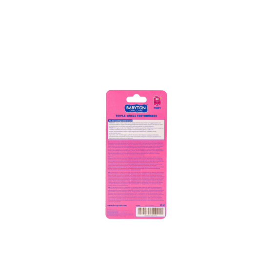 Babyton Tandenborstel Tooth Hugger Roze Pinky