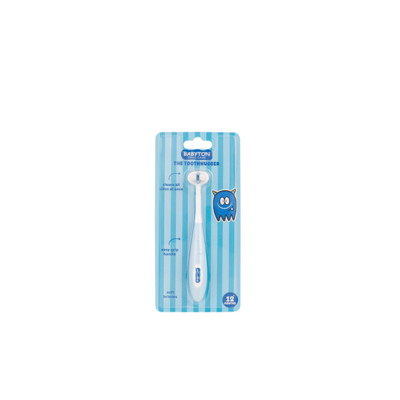 Babyton Tandenborstel Tooth Hugger Blauw Coco