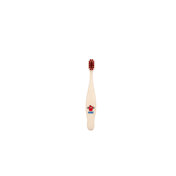 Babyton Bio Tandenborstel Rood Bubu
