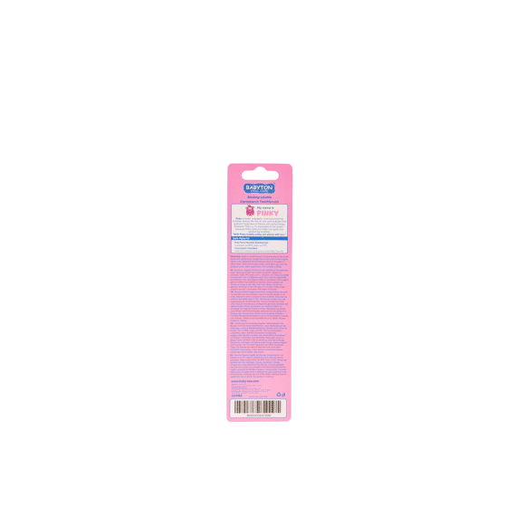 Babyton Bio Tandenborstel Roze Pinky