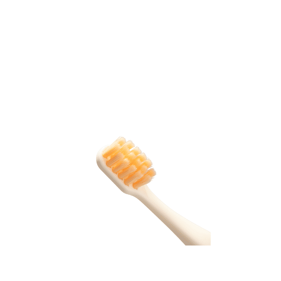 Babyton Bio Tandenborstel Geel Flappy