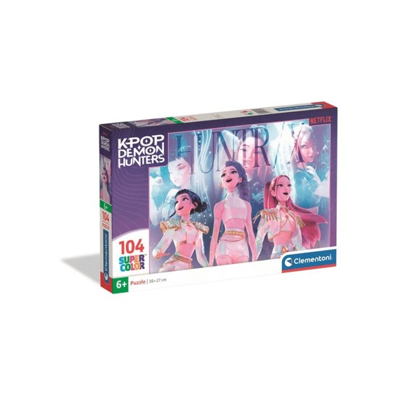 Clementoni Puzzel 104 Stuks K-pop Demon Hunters