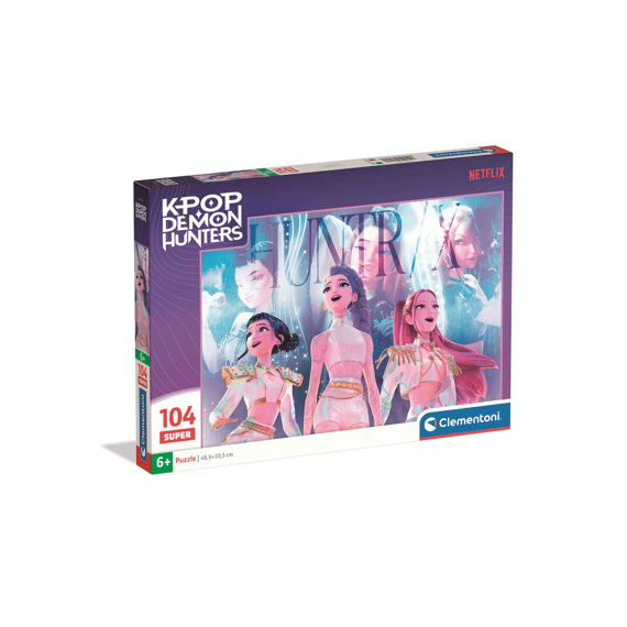 Clementoni Puzzel 104 Stuks Super K-pop Demon Hunters