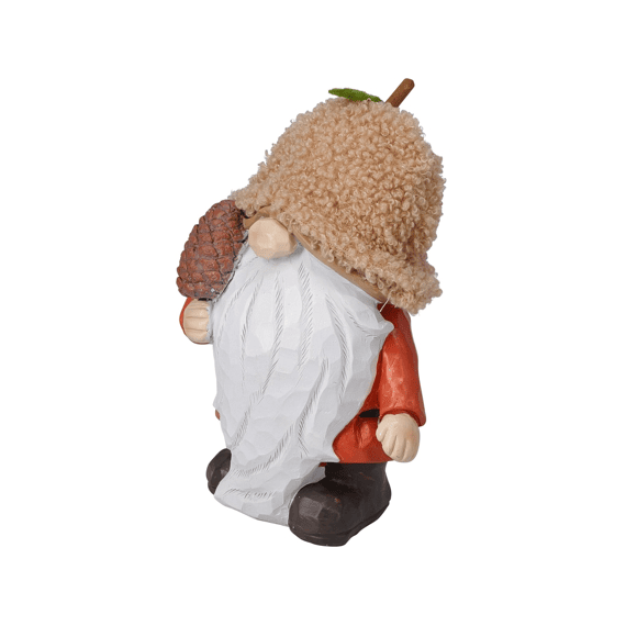 Gnome Met Muts 13x10x21cm 3 Assortiment