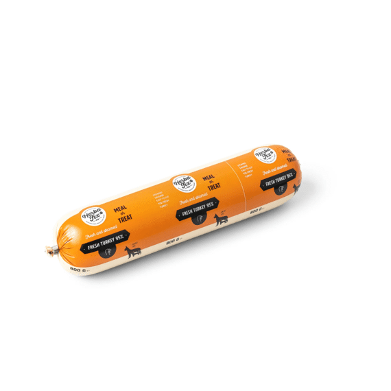 Herbafix Gestoomde Worst Kalkoen 800g