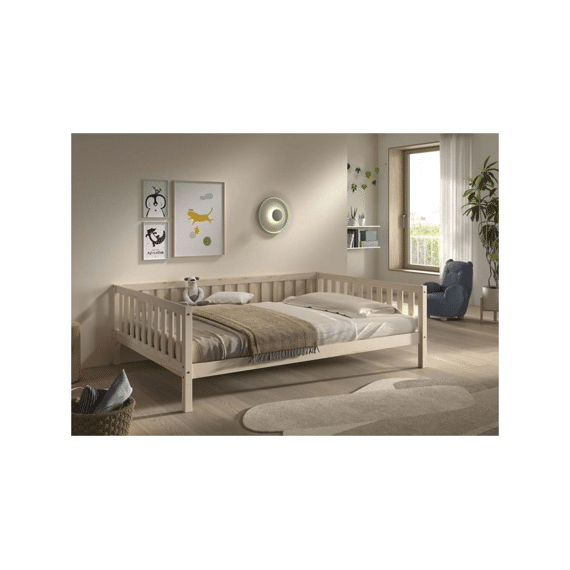 Vipack Dallas Bedbank 140x200 Natuur (incl.lattenbodem)