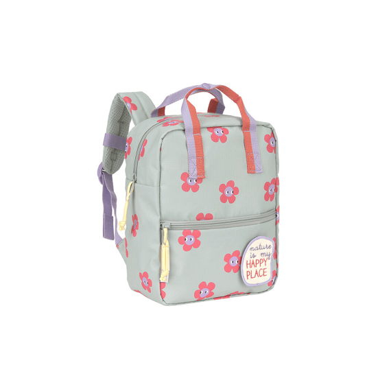 Lassig Mini Square Rugzak Happy Trails Flower