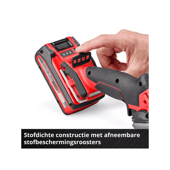 Einhell Professionele Accu Doorslijpmachine 18/125 Tp-ag Exculsief Batterij