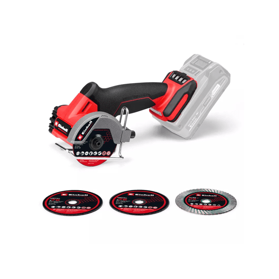 Einhell Professionele Accu Doorslijpmachine 18/125 Tp-ag Exculsief Batterij