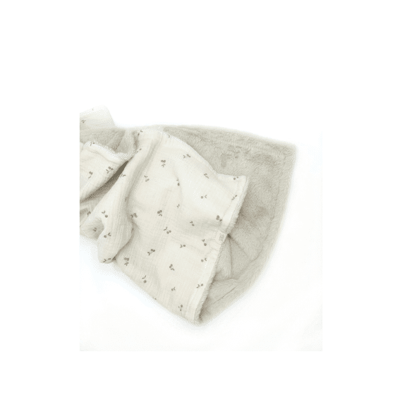 Babyshower Deken Wieg Fleece 66x80 Cherries