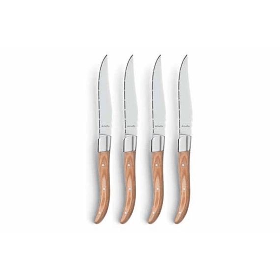 Amefa Royal Steakmes 4stuks Natuur