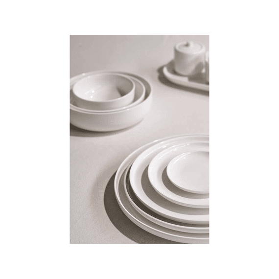 Cosy & Trendy Moon White Diep Bord 22x6cm