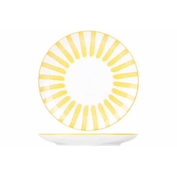 Cosy & Trendy Cabana Plat Bord 26,7cm Geel