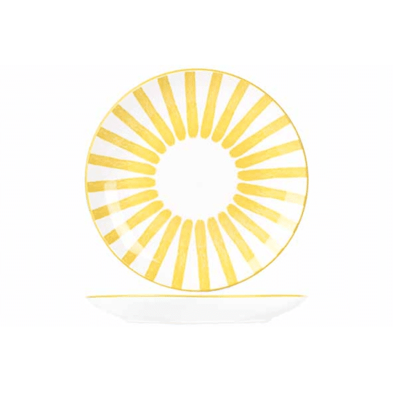 Cosy & Trendy Cabana Plat Bord 20,5cm Geel