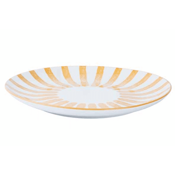 Cosy & Trendy Cabana Plat Bord 20,5cm Oranje