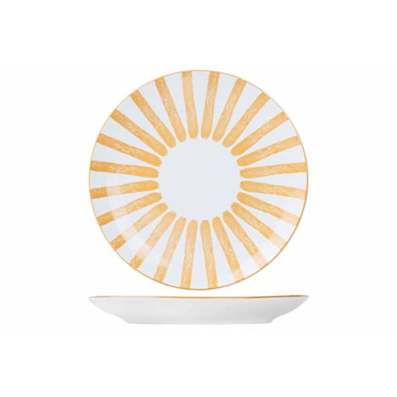 Cosy & Trendy Cabana Plat Bord 20,5cm Oranje