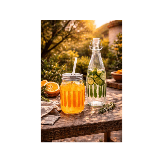 Cosy & Trendy Brisa Fles Met Stop 1l Groen