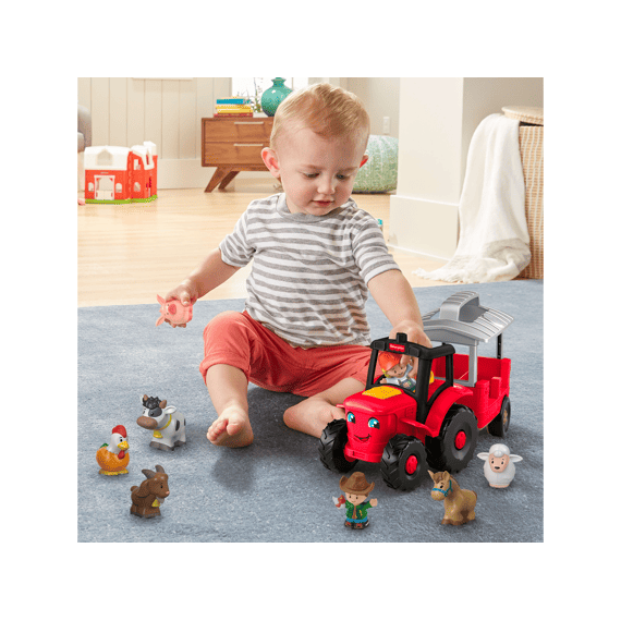 Fisher-price Little People Tractor Giftset