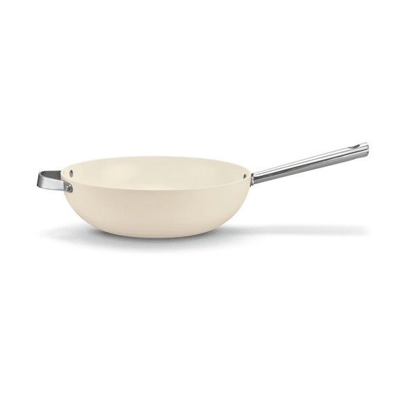 Beka Cicla R Alu Wok Met Keramische Antikleeflaag 30 Cm Cream