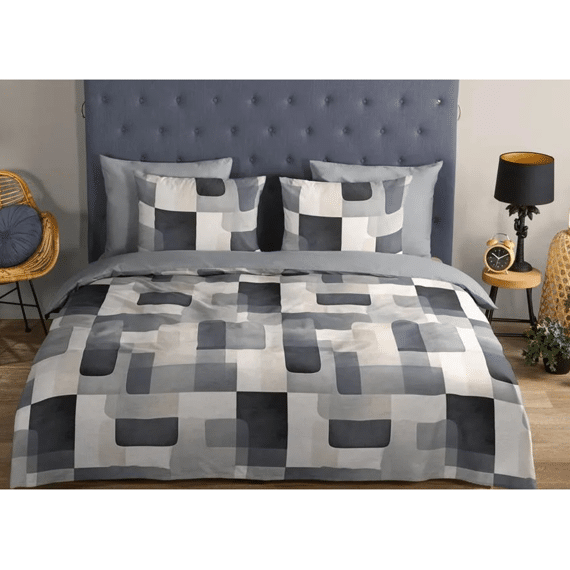 Good Morning Dekbedovertrek Kids 140x220 + 1 60x70cm Aiden Blauw