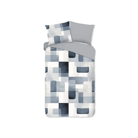 Good Morning Dekbedovertrek Kids 140x220 + 1 60x70cm Aiden Blauw