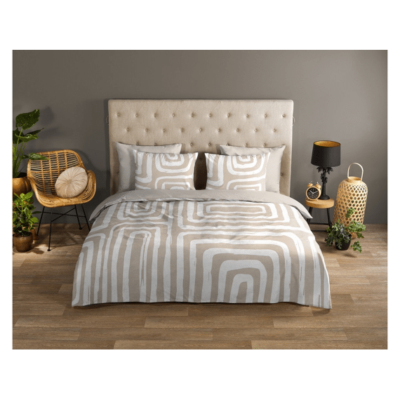 Good Morning Dekbedovertrek 240x220 + 2 60x70cm Madeleine Creme