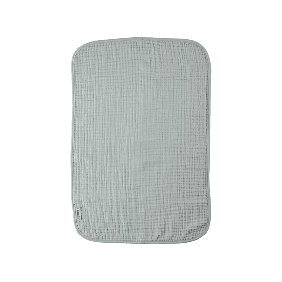Leander Matty Topper Muslin 2-pack Pearl Grey/ Sage Green