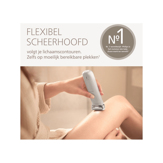 Philips Lady Shaver Series 8000 - Wit