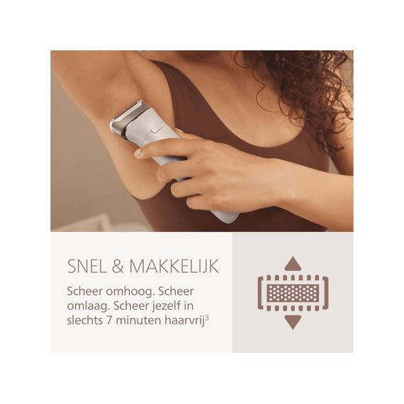 Philips Lady Shaver Series 8000 - Wit