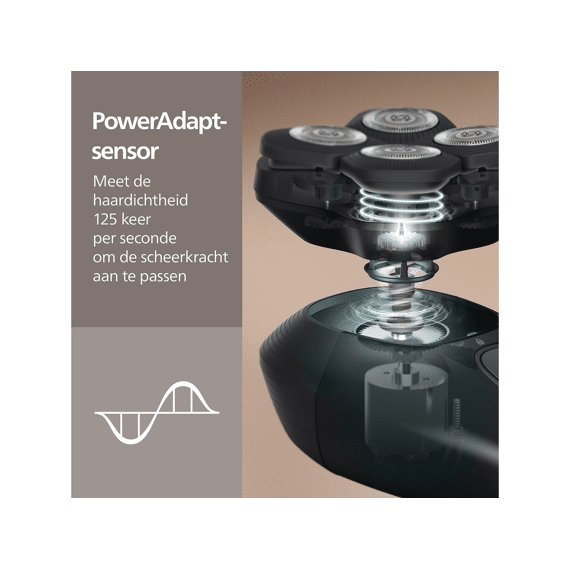 Philips Head Shaver Pro Series 5000 - Zwart